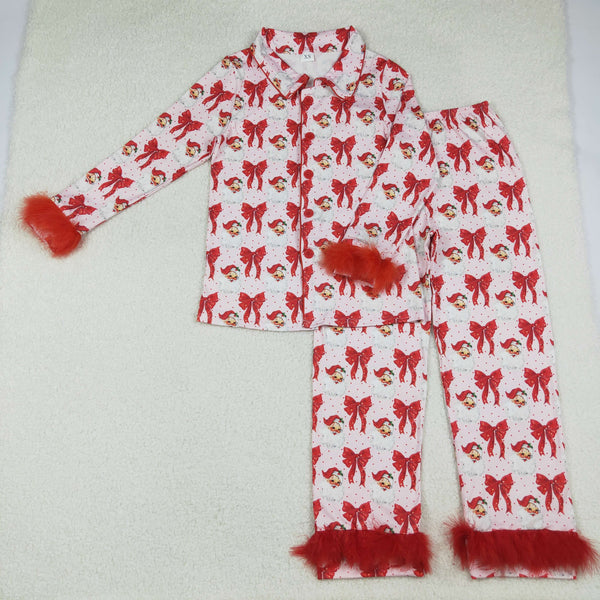 RTS Adult clothes matching santa print clothing  mama christmas clothes-2025.10.14