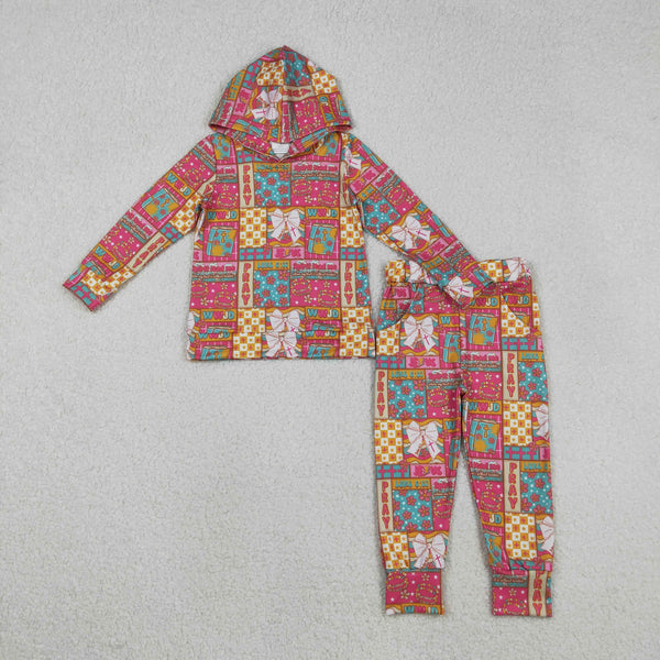 GLP2891 RTS  toddler girl clothes girl hoodies winter outfit