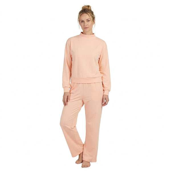 RTS GLP3415 women clothes solid nude long sleeve pant outfit