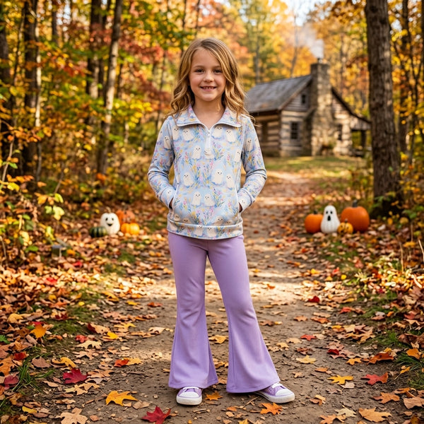 RTS GLP3506 baby girl clothes floral print toddler girl long sleeve outfit 2026.9.3