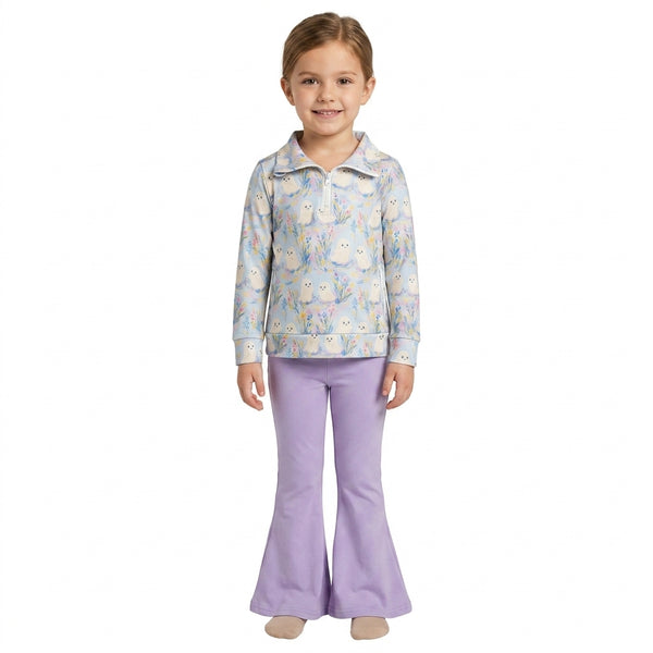 RTS GLP3506 baby girl clothes floral print toddler girl long sleeve outfit 2026.9.3