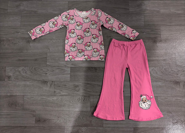no MOQ GLP3538 pre-order baby girl clothes santa print toddler girl christmas outfit-real pic 2026.8.10