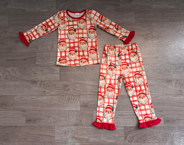 no MOQ GLP3542 pre-order baby girl clothes santa print toddler girl christmas outfit-real pic 2026.8.10
