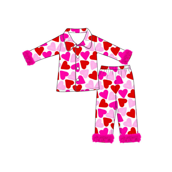 Preorder MOQ 5 pcs Each Style Valentine's Day Love Mommy and Me Matching Clothes-2026.8.26