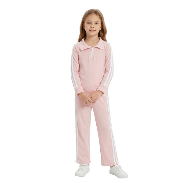 RTS GLP3860  toddler girl clothes cotton girl winter outfit pants set
