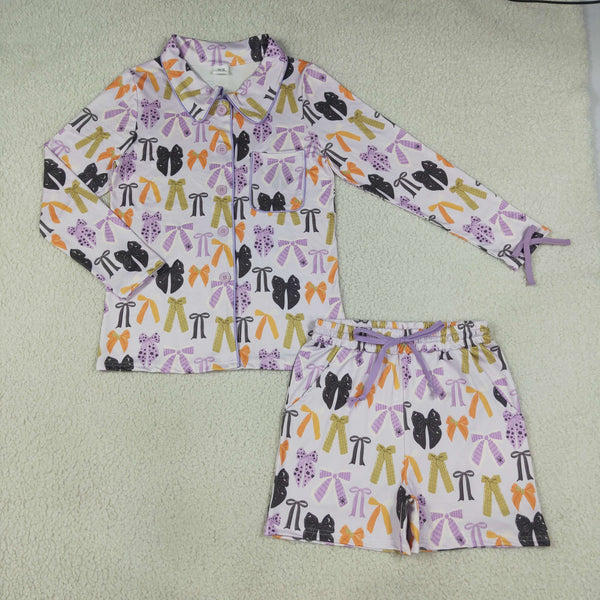 GLS0120 RTS adult pajamas adult women summer set summer shorts set