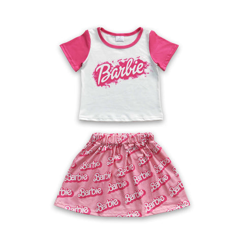 GSD0294 kids clothes girls summer skirt outfit