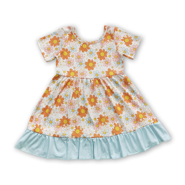 GSD0331 baby girl clothes floral summer dress-promotion $5.5 2026.2.28