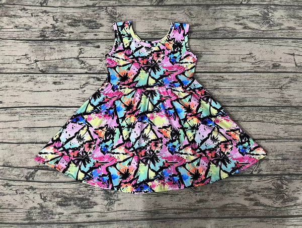 GSD0858 pre-order baby girl clothes color girl summer dress