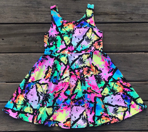 GSD0858 pre-order baby girl clothes color girl summer dress