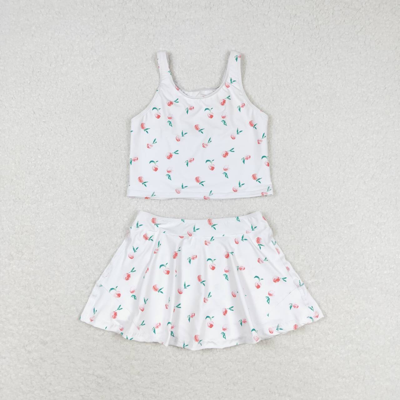 GSD0993 RTS baby girl clothes flower swim suit  toddler girl summer outfits