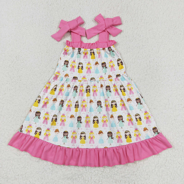 GSD1097 RTS toddler clothes princess baby girl summer dress