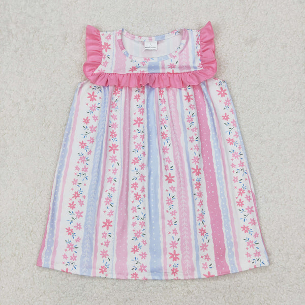 RTS toddler clothes matching clothing floral kids summer clothing