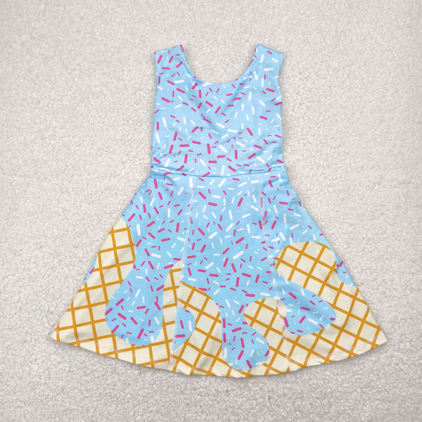 RTS baby match clothes  Ice cream print baby summer yoga clothes-2025.7.19