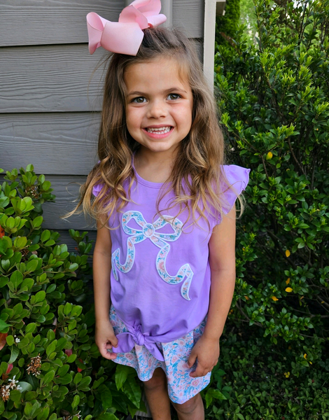 GSD2553 pre-order toddler girl clothes bows girl summer dress short skirt-2025.5.25