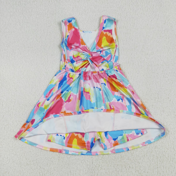 RTS baby clothes baby girl summer set colorful baby summer yoga set-2025.7.2