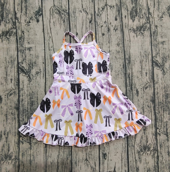 GSD2737 pre-order toddler girl clothes bows girl halloween summer dress yoga clothes-real pic 2025.7.6