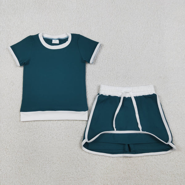RTS Matching toddler clothes purple print clothing  mommy kids summer clothes-2026.4.14