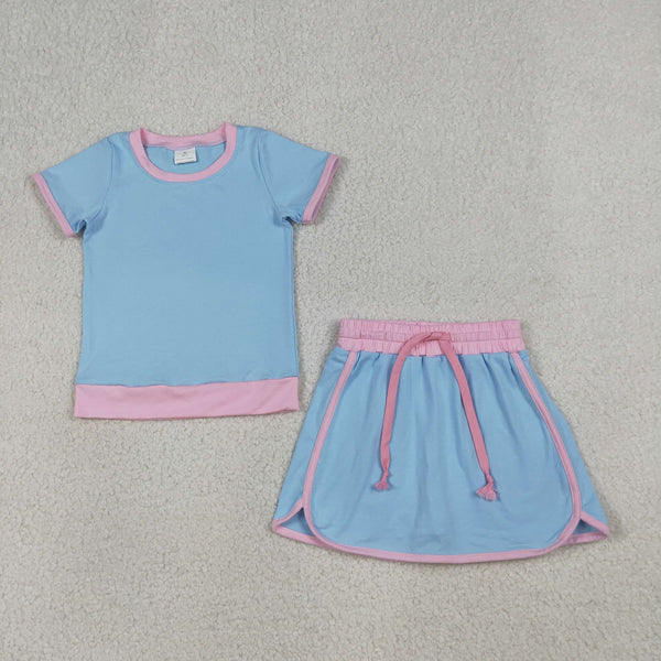 RTS Matching toddler clothes purple print clothing  mommy kids summer clothes-2026.4.14