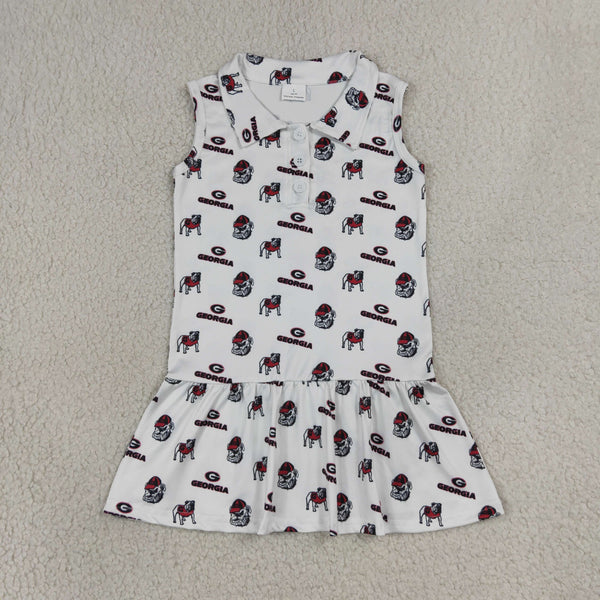 RTS GSD3865 kids girl clothes sleeveless state girl summer dress