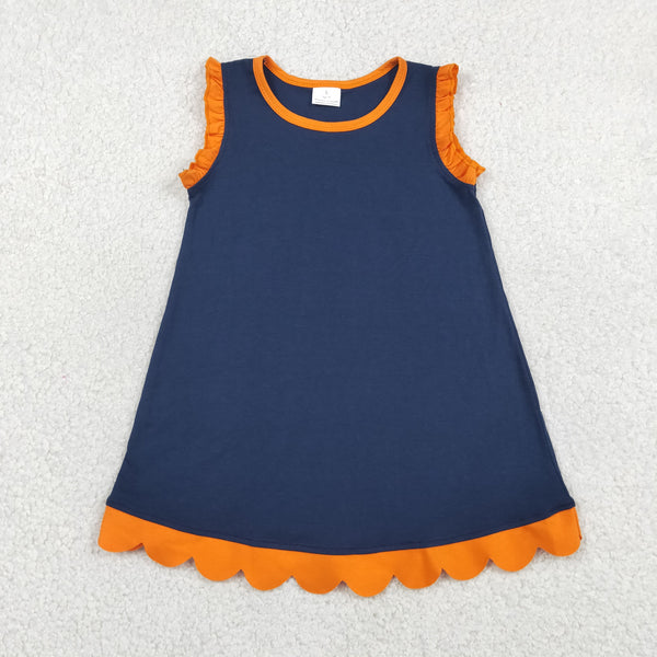 GSD4062 RTS toddler clothes cotton calloped  girl summer dress