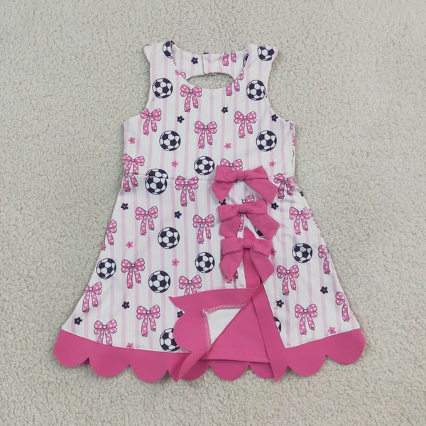RTS GSD4100 toddler clothes football girl sports yoga summer dress atheletic dress