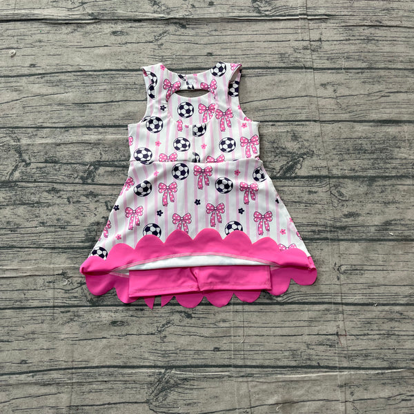GSD4100 pre-order toddler clothes football print girl summer yoga dress-real pic 2026.5.4