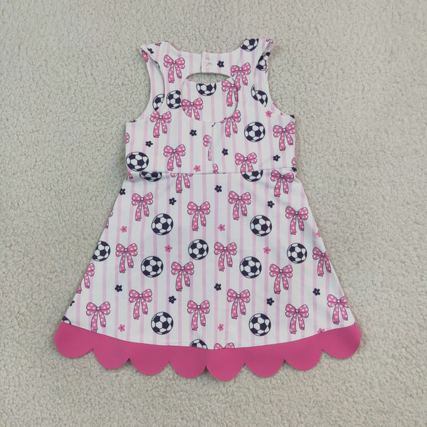 RTS GSD4100 toddler clothes football girl sports yoga summer dress atheletic dress