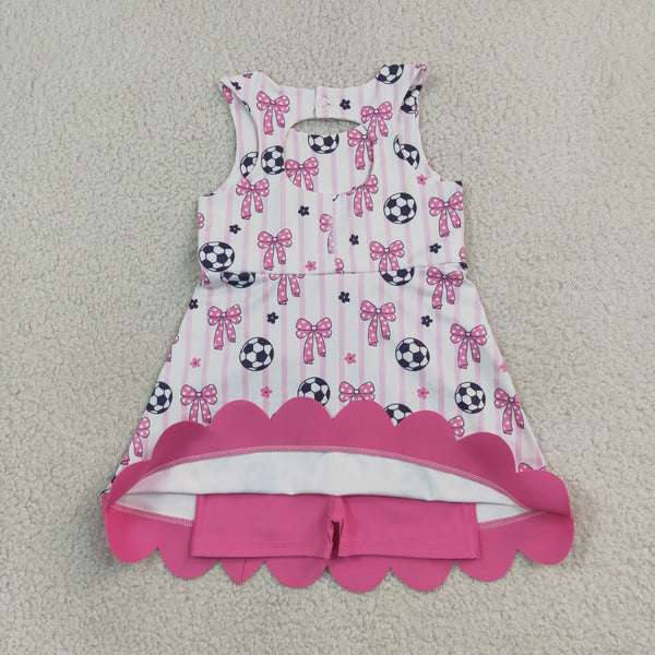 RTS GSD4100 toddler clothes football girl sports yoga summer dress atheletic dress