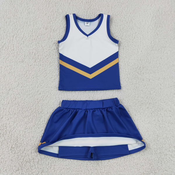 RTS GSD4196 kids girl clothes summer sports set atheletic skirts set