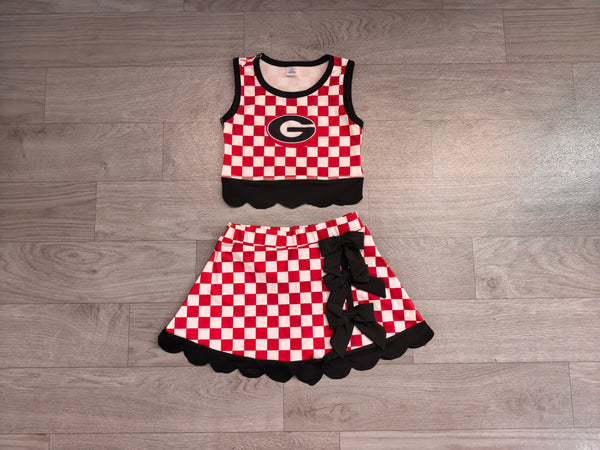 no MOQ GSD4287 pre-order toddler clothes state print girl summer yoga set-real pic 2026.8.20