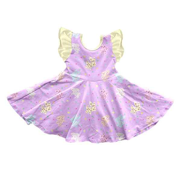 MOQ:5 pcs pre-order Each Style Easter Bunny Ruffles Girl¡®s Dress-2026.8.28