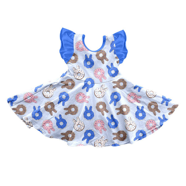 MOQ:5 pcs pre-order Each Style Easter Bunny Ruffles Girl¡®s Dress-2026.8.28