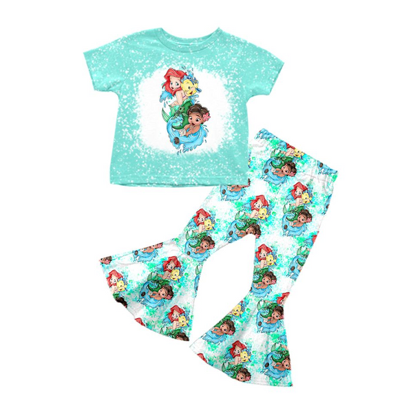 GSPO0393 baby girl clothes mermaid fall spring outfits