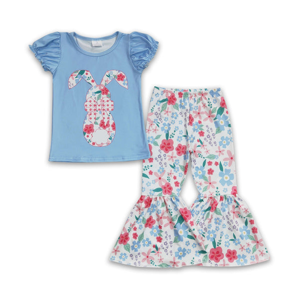 GSPO0460 baby girl clothes boutique easter outfit bunny easter outfits