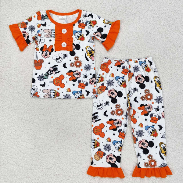 GSPO1552 RTS baby girl clothes cartoon mouse girl halloween outfit