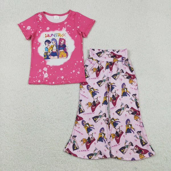 RTS kids matching clothing kpop print clothing baby girl spring clothing-2025.12.6