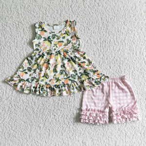 GSSO0076 kids clothing sleeveless girl summer outfit-promotion 2024.5.18 $5.5