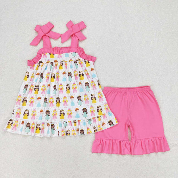 GSSO1045 RTS baby girl clothes princess toddler girl summer outfits