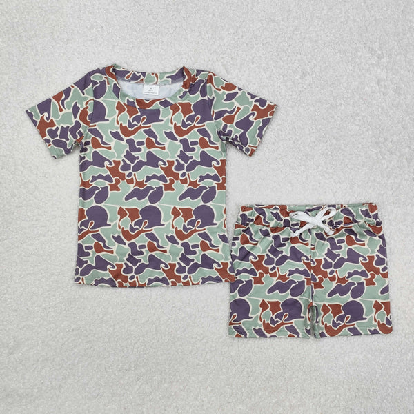 baby boy clothes camo toddler boy summer shorts set