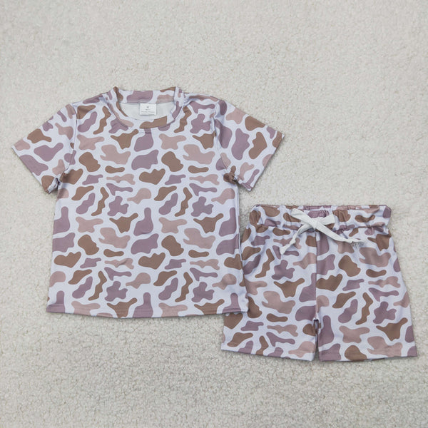 baby boy clothes camo toddler boy summer shorts set