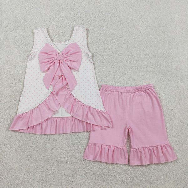 RTS kids matching clothing embroidery golf print clothing baby summer clothing-2026.2.12