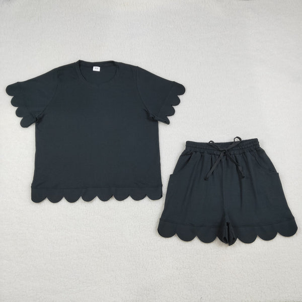 RTS Matching Adult clothes solid color print clothing mommy summer clothes-2026.4.11