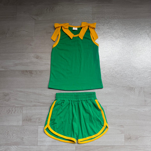 no MOQ GSSO3850 pre-order  toddler girl clothes cotton girl summer shorts set-real pic 2026.7.29