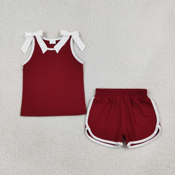 RTS GSSO3855 baby girl clothes cotton toddler girl summer outfit