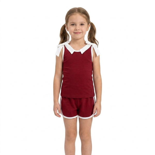 RTS GSSO3855 baby girl clothes cotton toddler girl summer outfit