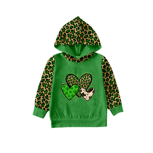 GT0074 toddler clothes St. Patrick's Day hoodies shirt