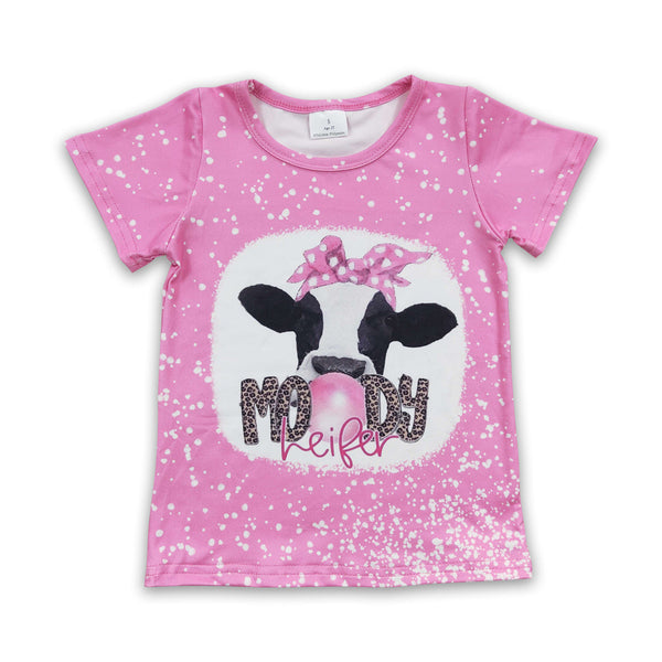 GT0128 baby girl clothes moody summer tshirt