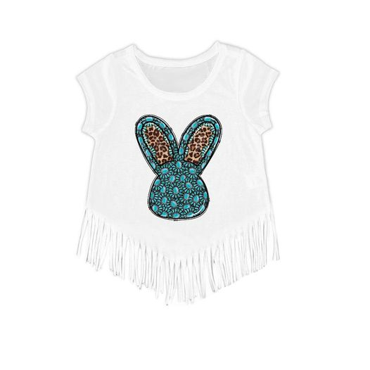 GT0136 kids clothes boys bunny bunny short sleeve easter top