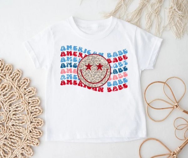 GT0502 RTS baby girl clothes American babe girl summer tshirt ¡ꡧprint¡ê?